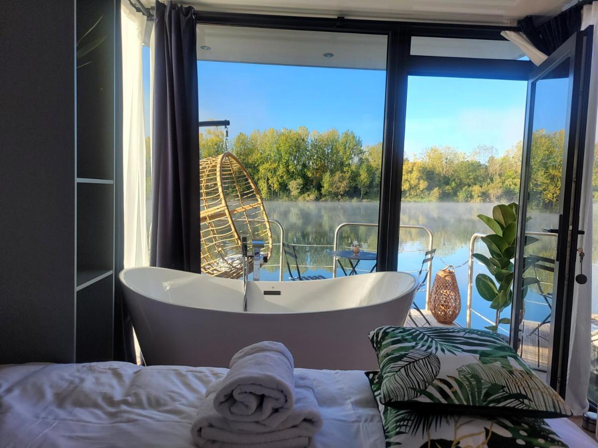 L'Escale Royale Saint-Martin-La-Garenne Port Ilon - Seine - Giverny Exterior photo